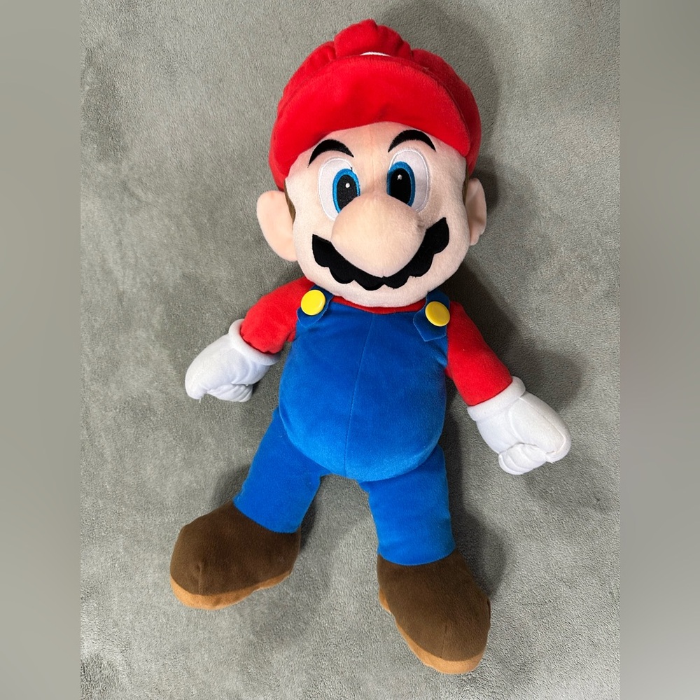 Nintendo Mario Brothers Mario Large Plush Doll 24 inch